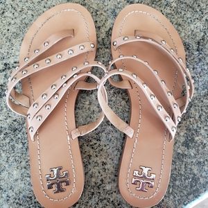 Tory Burch sandals.